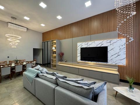 Casa à venda em Hortolândia, Jardim Golden Park Residence, com 3 suítes, com 220 m²